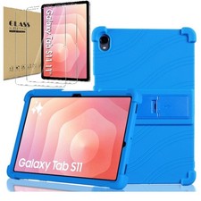 Case for Samsung Galaxy Tab S11 11 Inch 2025 Multi-Angle Stand Soft Rubber Cover picture