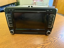 2010-2015 VOLKSWAGEN EOS PASSAT CC Radio Navigation Unit AM-FM Tuner CD OEM picture