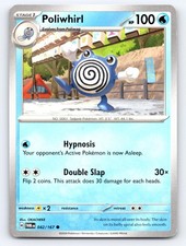 Poliwhirl 042/167 Common Twilight Masquerade Pokemon Lightly Played picture
