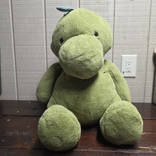 Animal Adventure Big Green Stuffed Dinosaur Plush Large Corduroy Scales 2022 21