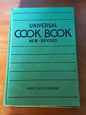Vintage 1937 Universal Cook Book New-Revised Mary Ellen Quinlan  picture