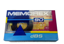 New MEMOREX dBS 90 Normal Bias Position I 120 EQ Blank Audio Cassette picture