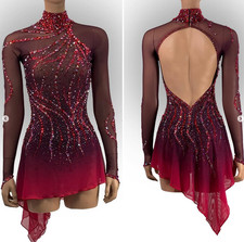 2026New ice figure skating dress performance dress gymnastics dress ladies picture