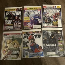 Lot of 6 Nintendo Power magazines 188, 189, 200, 203, 222. 225 picture