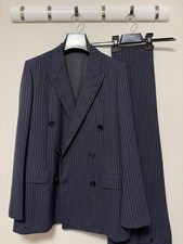 CELINE Double Breasted Stripe Setup NAVY/CHALK picture