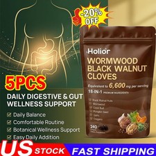 5X Holior Wormwood Black Walnut Clove Herbal Supplement 240 Softgels US picture