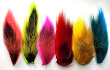 BUCKTAIL COMBO PACK - 14 COLORS - CUSTOM COMBOS - Fly Tying Material - 6 Patches picture