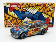 chase Kaido House x Mini GT 1:64 Datsun Kaido 510 Wagon Koi Wagon V1 KHMG248 picture