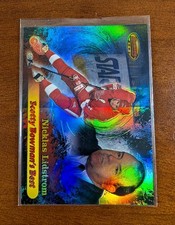 1998-99 Bowman's Best Nicklas Lidstrom Scotty Bowman's Refractor /200 Red Wings picture