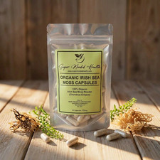 100 Irish Sea Moss Capsules | Organic | Wild-Harvested | Mineral Wellness picture