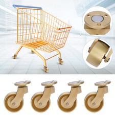SALE Universal Antique Brass Ball Swivel Wheels Caster for Furnitures Pack of 4 picture