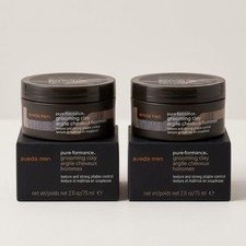 Aveda Men Pure-formance Grooming Clay 2.6 oz  - 2 Pack - New In Box picture