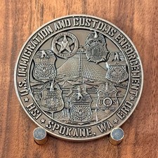 US ICE HS ERO Spokane WA Operation Unified Alliance 2025 Challenge Coin  M#20 picture
