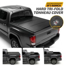 5.0FT Hard Tri-Fold Truck Bed Cover For 2016-2023 Toyota Tacoma  Premium Build picture