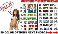 CUSTOM BOAT JETSKI PWC SEA DOO REGISTRATION HULL ID NUMBER DECAL STICKER # picture
