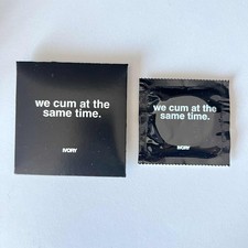 OMAR APOLLO IVORY NOVELTY CONDOM WE C*M AT THE SAME TIME LYRICS MERCH CD VINYL picture