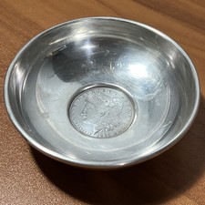 Baldwin & Miller B&M 1885 Morgan Dollar Sterling Silver Bowl #762 picture
