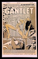 Daredevil #175 pg. 1 Elektra Frank Miller 11x17 FRAMED Original Art Poster Print picture