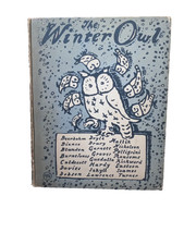 Scarce 1923 The Winter Owl Graves, Historic Literary Magazine, Illustrated Folio picture