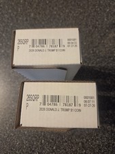 LUCKY *JULY* PRIVY BOX? UNOPENED 2026 Trump Semiquincentennial $1 Coin ROLL-  picture