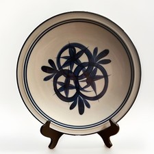 Dansk Japan Footed “Floral Trio”Charge/Chop Plate Niels Refsgaard   picture