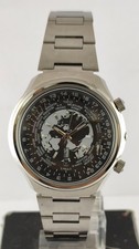 Rare Ricoh World Time Automatic 21 Jewels Day/Date recently Service Men's Watch picture
