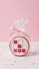 Mini Tic Tac Toe Game with Storage Case, Kids Party Favor, Travel Toy picture