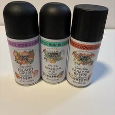 Brazilian Mist Body Spray SET OF 3 Paradise Breeze Island Crush Brazilian Mist picture