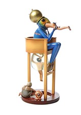 Hieronymus BOSCH Devil On Night Chair Resin Sculpture 8-1/2 picture