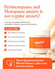 Blissful Balance Wild Yam Cream Botanical Menopause Relief 3.4 fl oz 100 mL picture