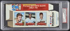 1971 Bazooka No Number Fregosi/McNally/B. Williams Full Box PSA 4 732767 picture