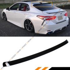 FOR 18-2024 TOYOTA CAMRY LE SE XSE XLE VIP GLOSSY BLACK REAR WINDOW ROOF SPOILER picture