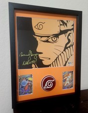 Signed & Framed 8x10 MAILE FLANAGAN Naruto Uzumaki Autograph MAS COA picture