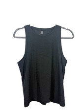 Beyond Yoga Featherweight Rebalance Tank Top Darkest Night Size Small picture