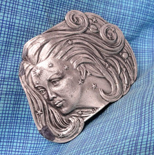 Arwen Undómiel Lord Of The Rings Belt Buckle Cosplay Vintage 1975 Lewis  .GMP854 picture