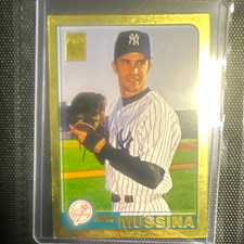 Topps 2001 - Mike Mussina #562 Gold /2001 Serial Numbered New York Yankees picture