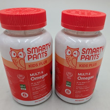 2 Bottles Smarty Pants Kids Plus Multi & Omegas 100 Gummies Each EXP 10/27 picture
