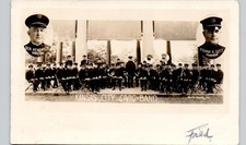 CIVIC CONCERT BAND kansas city mo c1910 postcard missouri real photo rppc music picture