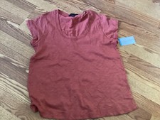 NWT Social Standard Amber Scoop Neck Tee Size L picture