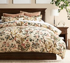 Nola Songbird Floral Duvet Cover Bedding Bird Botanical Pottery Barn (US STOCK) picture