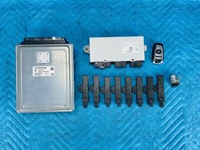 BMW 750Li ECU Theft Lock Unit Keyless Entry Antenna Key Set 2012 OEM picture