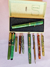 Sheaffer Senior Lifetime Flat Top Fountain Pen + box Parkette Whal Oxford Repair picture