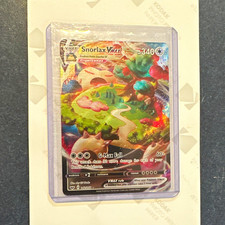 The Pokémon Company Snorlax VMAX 142/202 SWSH01 Ultra Rare Holo FA Easy 10 picture