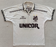 Santos Brazil 1995 #10 RARE vintage Amddma Home Football Soccer shirt size M-L picture