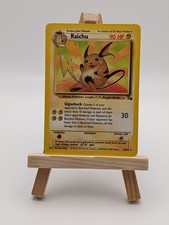 Raichu 29/62 Pokemon TCG:  Fossil  - Regular - Lightly Played (LP) picture