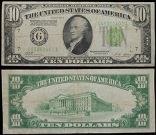 1928 B $20 Twenty Dollar REDEEMABLE IN GOLD Chicago Federal Reserve Note #2080 picture
