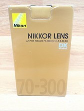 MINT Nikon AF-P DX NIKKOR 70-300mm f/4.5-6.3 G ED Lens New In Box Never Mounted picture