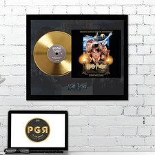 Harry Potter Gold Record Wall Art Framed Vinyl Movie Decor Gift picture