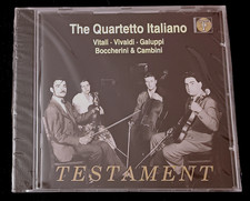 Quartetto Italiano plays Italian Pieces - Vitali, Boccherini, Cambini, et al picture