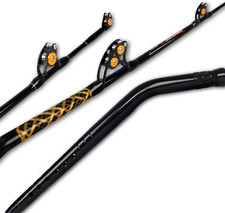Bent Butt Fishing Rod 2 Piece Saltwater Offshore Trolling Rod Big Game Deep Drop picture